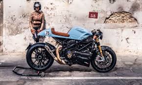 This Mesmerizing Ducati Streetfighter S Shapeshifted To A Vintage Cafe Racer Autoevolution