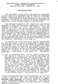 Between 1836 and 1839 which two countries did argentina and chile unite against? Argentina Chile Negotiation And Conclusion Of Border Dispute Agreement International Legal Materials Cambridge Core