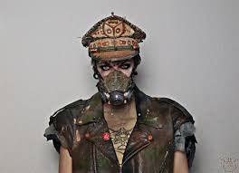 The most common post apocalyptic diy material is metal. Post Apocalyptic Clothing With Rad Roach Gear