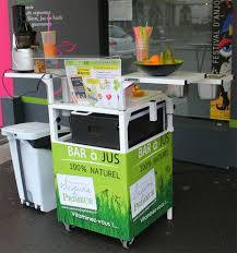 Bar A Jus Bio Pliable Cafe Restaurant Fast Food Restaurant Kitchen Cart