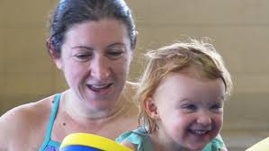 Maria hails the 'massive' mental health benefits of being in pool