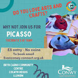 Picasso Art with Conwy Connect