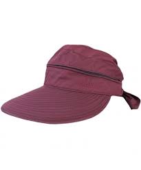 Women Summer Beach Big Brim 2in1 Combined Tennis Sun Top Floppy Hat Cap Visor Wine C311znmdtx7 Floppy Hats Summer Fashion Hats
