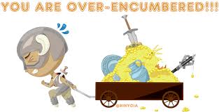 You are over-encumbered!!! (by Me) : rskyrim