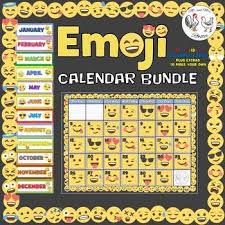 Get It While You Can 50 For The First 48 Hours Ends Tuesday Emojis Are Everywhere Smile Like You Mean It With This Emoji Calendar Bundle This 25 1 2 X 19 Con Imagenes