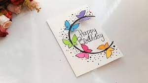 And there you go, a happy birthday card for your lil' sissy. How To Make Special Butterfly Birthday Card For Best Friend Diy Gift Idea Youtube