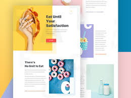Food Creative Landing Page Design Landing Page Design Page Design Landing Page