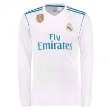 Get the newest real madrid ucl kits 2017/2018 dream league soccer 512x512 with url. Real Madrid Home Full Sleeves Jersey With Shorts 2017 18 Large Amazon In Sports Fitness Outdoors