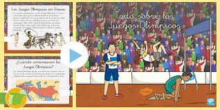 Los primeros juegos eran muy distintos a los conocemos ahora, pero el espritu olmpico se mantiene. Presentacion Todo Sobre Los Juegos Olimpicos