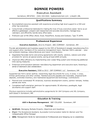 Executive Administrative Assistant Resume Sample Monster Com