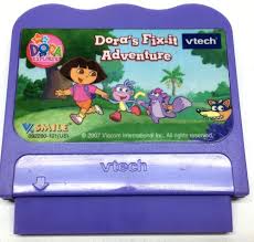 Vtech Vsmile Dora The Explorer Dora S Fix It Adventure Learning Game Cartridge Vtech Dora The Explorer Dora Games Dora