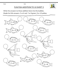 Activity Sheets For 6 Year Olds Fun Addition Fun Math Worksheets Free Math Worksheets Math Coloring