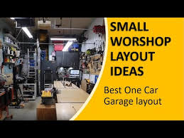 What should be the layout of a workshop? Small Wood Working Workshop Layout Best One Car Garage Layout Ideas Youtube