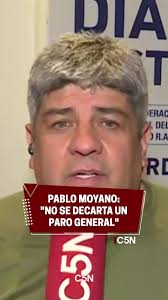 Pablo Moyano: “No se descarta un paro general” #paro #DNU #pablomoyano