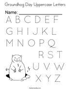 By best coloring pages january 28th 2019. Groundhog Day Coloring Pages Twisty Noodle