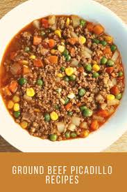 Easy Beef Picadillo Recipe The Odehlicious Recipe Picadillo Recipe Beef Picadillo Ground Beef