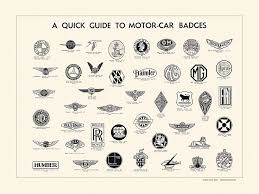 Motor Car Badges Historyshots Infoart Disenos De Unas Insignias Cartel