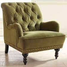 Yaheetech accent chair armchair living room chair upholstered barrel chair velvet comfy lounge chair sofa side chair for living room bedroom dining room office green. How To Paint An Upholstered Chair Paint Upholstery With Chalk Paint Green Velvet Armchair Velvet Armchair Upholstered Chairs