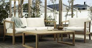 Outdoor Sofa Virkelyst Von Skagerak Bild 20 Schoner Wohnen Holzsofa Gartenmobel Sets