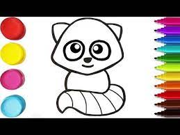 Aprende Dibujar Y Colorear Un Mapache Dibujos Faciles Paso A Paso Learn Draw Funkeep Art Youtube Dibujos Faciles Dibujos De Mapaches Como Dibujar Facil