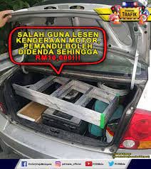 Maybe you would like to learn more about one of these? Ramai Tak Tahu Bawa Barang Perdagangan Guna Kenderaan Persendirian Yang Tak Didaftarkan Atas Nama Syarikat Adalah Satu Kesalahan