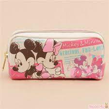 Browse 4,971 minnie mouse stock photos and images available, or search for mini mouse or donald duck to find more great stock photos and pictures. Susse Naturfarbene Pinke Mickey Minnie Mouse Federtasche Aus Japan Modes4u