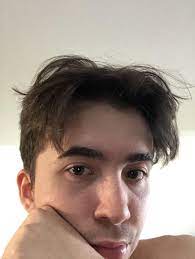 Any Way To Make This Middle Part Look Professional Or Neat And Kept Sides And Back Of My Head Are Middle Hair Middle Part Hairstyles Mens Haircut Middle Part