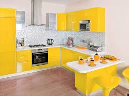gorgeous yellow kitchens design 2016