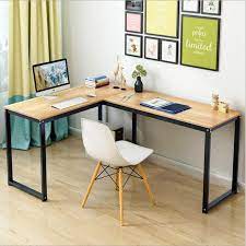 Shape up a grand table with durable bottom shelf and start using it as a great workbench! Tired With The Work Ambience Reset Your Work Area With The Following Most Comfortable Wo Home Office Decor Corner Desk Office Home Office L Shaped Desk Layout