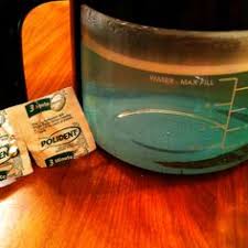 Use Denture Cleaner To Clean Out Your Coffee Maker Just Drop 2 Tablets Of Any Brand In A Pot Of Hot Water Let Them Di Home Cleaning Remedies Denture Cleaning