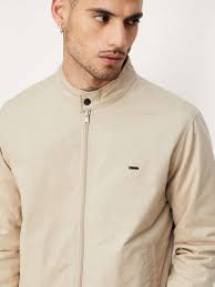 Buy max Mock Collar Pure Cotton Tailored Jacket