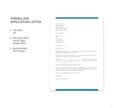 If you plan on submitting your application letter via email, refer to the second application letter sample below. 40 Job Application Letters Format Free Premium Templates