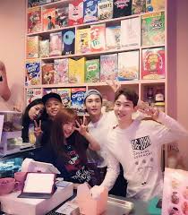 When my back was against the wall. Soyou Amber Nicole Key Jokwon Jo Kwon S Cereal Cafe Midnight In Seoul Seoul Cafe South Korea Travel Opening Ceremony