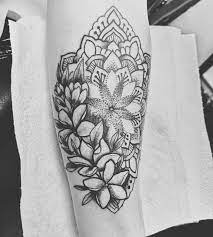 Mandala Tattoo Jasmine Tattoo Tattoos Flower And Mandala Tattoo