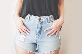 See more ideas about ripped shorts, fashion, shorts. Diy High Waisted Distressed Denim Shorts Wonder Forest