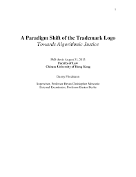 You will find the latest information about our repair service, call centre, spare parts and more. Pdf Danny Friedmann A Paradigm Shift Of The Trademark Logo Towards Algorithmic Justice Phd Thesis Faculty Of Law Chinese University Of Hong Kong 31 August 2013 Danny Friedmann Academia Edu