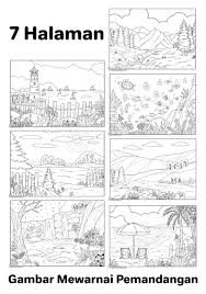 Maybe you would like to learn more about one of these? Gambar Mewarnai Pemandangan Pdf Free Download