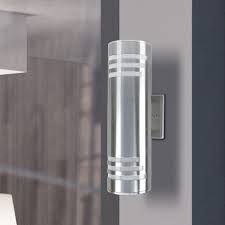 Check spelling or type a new query. 2 Light Wall Sconce Modern Outdoor Lighting Cylinder Up Down Lamp On Sale Overstock 31631327