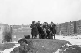 The annular solar eclipse occurs when the moon is the farthest from earth. Remembering The 1925 Solar Eclipse In New York City Curbed Ny