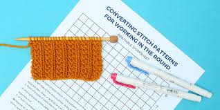 Hoe now you are aware of all the things that you should know to convert image to embroidery pattern. Three Simple Steps To Convert Stitch Patterns For Working In The Round 10 Rows A Day