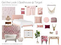 Blush Bohemian Bedroom Design Opalhouse By Target Eh Design Bohemian Bedroom Design Home Decor Bedroom Bohemian Bedroom