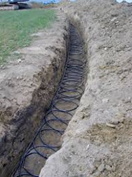 That depends on land availability and terrain. Geothermal Loops