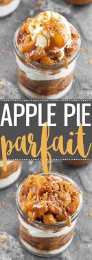 Apple Pie Yogurt Parfait Recipe Healthy Parfait Recipes Parfait Recipes Yogurt Dessert