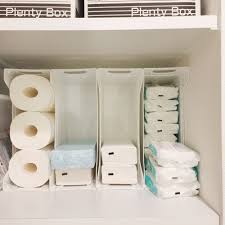 キャンドゥの白いファイルボックスで日用品ストックを個別管理 収納上手はおしゃれ上手 pantry パントリー パントリー 収納 アイデア クローゼット 収納 インテリア 収納