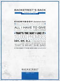 Backstreet S Back Poster Backstreet Anniversary Type Poster Backstreetboys Bsb Backstreet Boys Lyrics Backstreet Boys Backstreet Boys Shirts