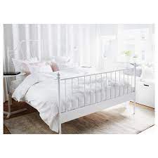 leirvik bed frame white full ikea white metal bed white bed frame white metal bed frame