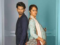 The pregnant lady is fighting to get a better future. Sai Dharam Tej Unveils Poster Of Anasuya Bharadwaj Ashwin Viraj Starrer Thank You Brother