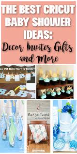What you need to make these invitations is paper in different colors, text in some interesting font and for decoration, you can use ribbons, draw a mustache and so on. Easy Cricut Baby Shower Ideas Gifts Decor And More Clarks Condensed