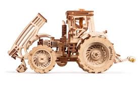 While artwork, piece size, and. Wood Trick Tractor Toy Model Mechanical Wooden 3d Puzzle Self Assembly Diy Kit Puzzles Lenka Creations Contemporary Puzzles