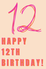 You can also look for some pictures that related to birthday cards by scroll down to collection on below this picture. 12 Year Old Birthday Quotes For Your Pre Teen Darling Quote